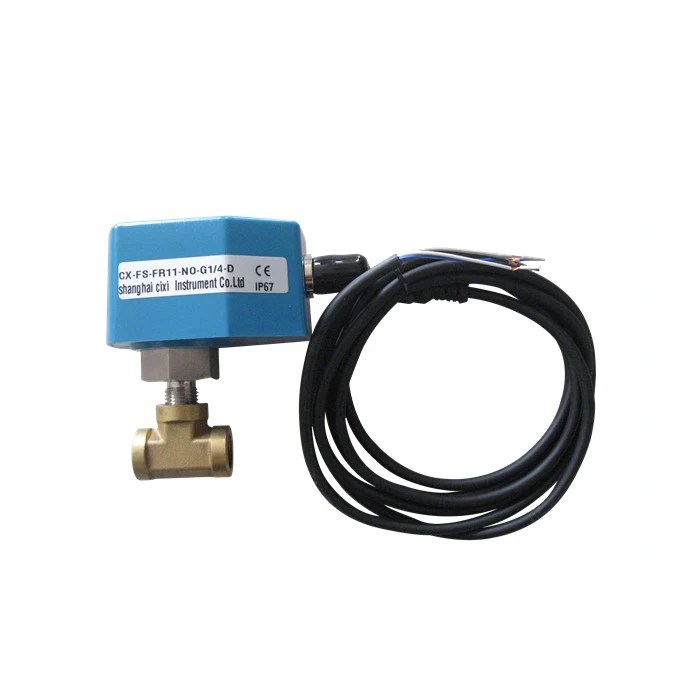 Thermal mass Flow Switch With 100 Bar Max Pressure Stainless steel Sesnor  Water Flow Switch