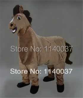 

mascot 2 Person Brown Horse Mascot Costume custom fancy costume anime cosplay mascotte theme fancy dress carnival costume