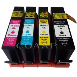 Black 903 XL compatible ink cartridge for HP 6950 6960 6961 6963 6964 6965 6966 6968 6970 6971 6974 6975 6978 Officejet Printer