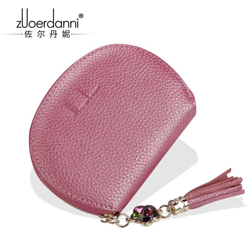 Card bag ladies new multi-card seat organ driver's license leather credit card holder bank card bag zipper purse