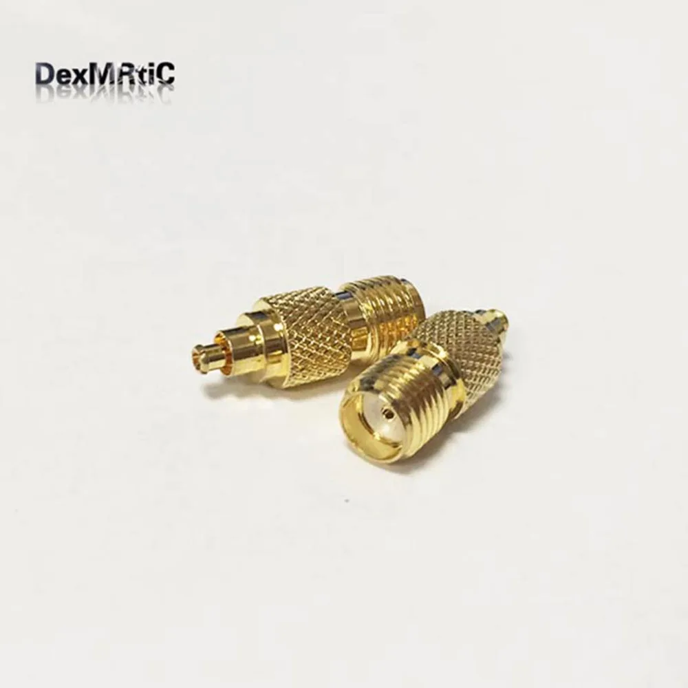 1 unidad SMA hembra Jack NIC cabeza RF adaptador coaxial convertidor recto Goldplated nuevo al por mayor