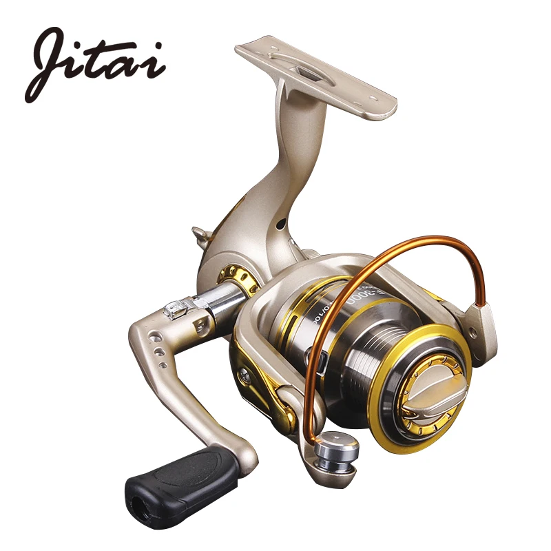 

JITAI Brand Reel Spinning Fishing Reel Metal 9+1BB 5.2:1High Speed CNC Machined Aluminum Alloy Metal Spool Foldable Handle China