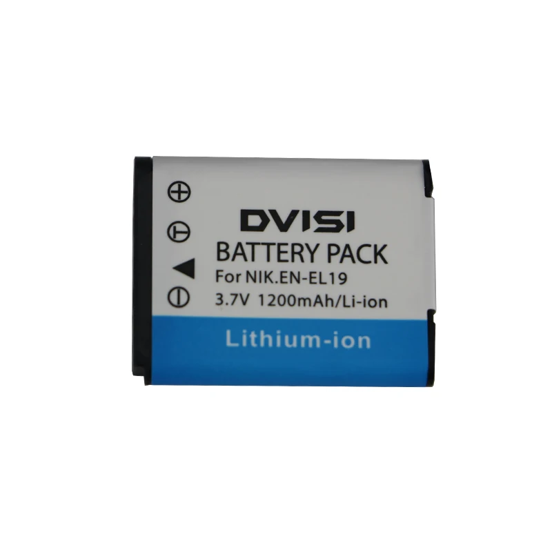 3.7V 1.2Ah EN-EL19 ENEL19 Camera Battery for Nikon Coolpix S3100 S3200 S3300 S4100 S4200 S4300 S4400 S5200 S6400 S6500