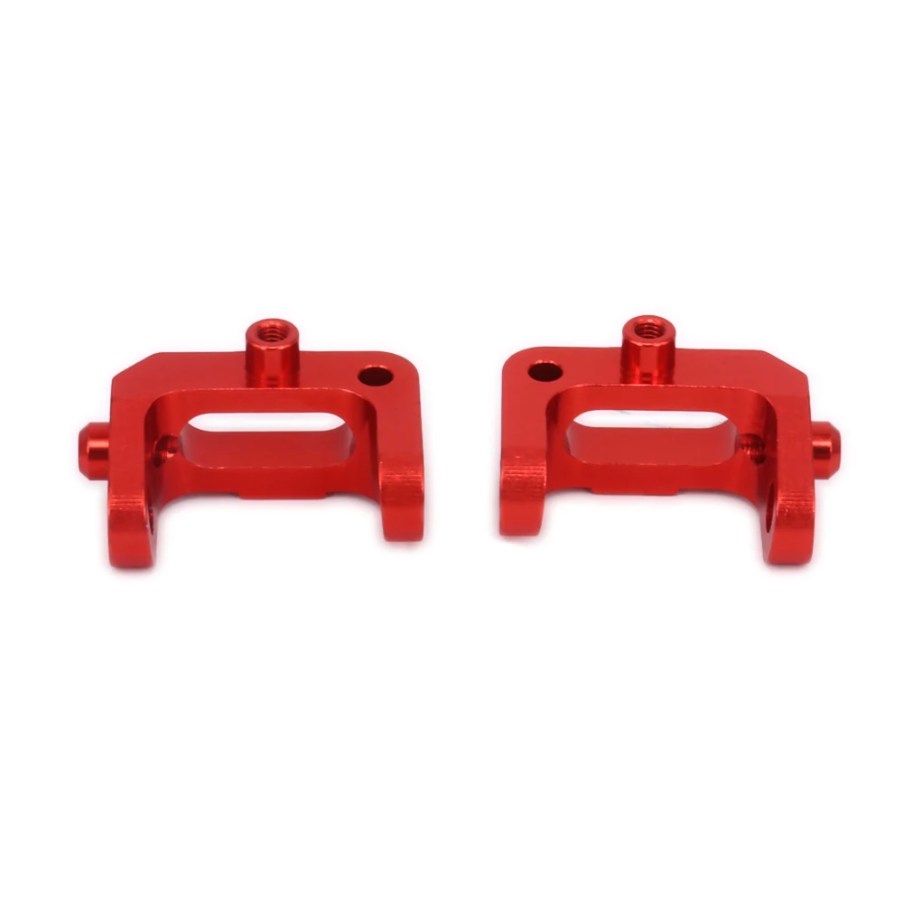 2PCS RCAWD Frontale In Alluminio C Hub Carrier Per Hobby del Rc Modello di Auto 1/10 Kyosho Optima 4Wd Hopup Parti di Lavorazione lega di 6061-T6