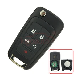 Kigoauto Remote Key 4 Button With Panic 315 Mhz 13500226 For Chevrolet Equinox Camaro Flip Key V2T01060512