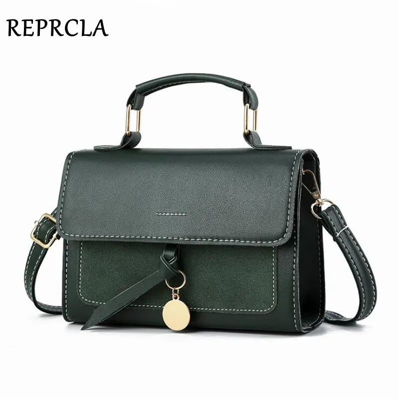 REPRCLA nowa luksusowa torebka damska ze skóry wysokiej jakości torba na ramię z PU marka projektant torby Crossbody małe modne torby damskie