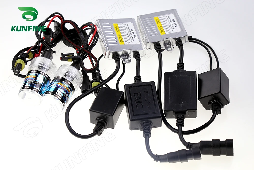 12V/55W Canbus HID Conversion xenon Kit H7/H1/H3/H8/9004/9005/9006/9007/880/D2S/H4-2/H7R/H3C Xenon bulb With Slim AC ballast