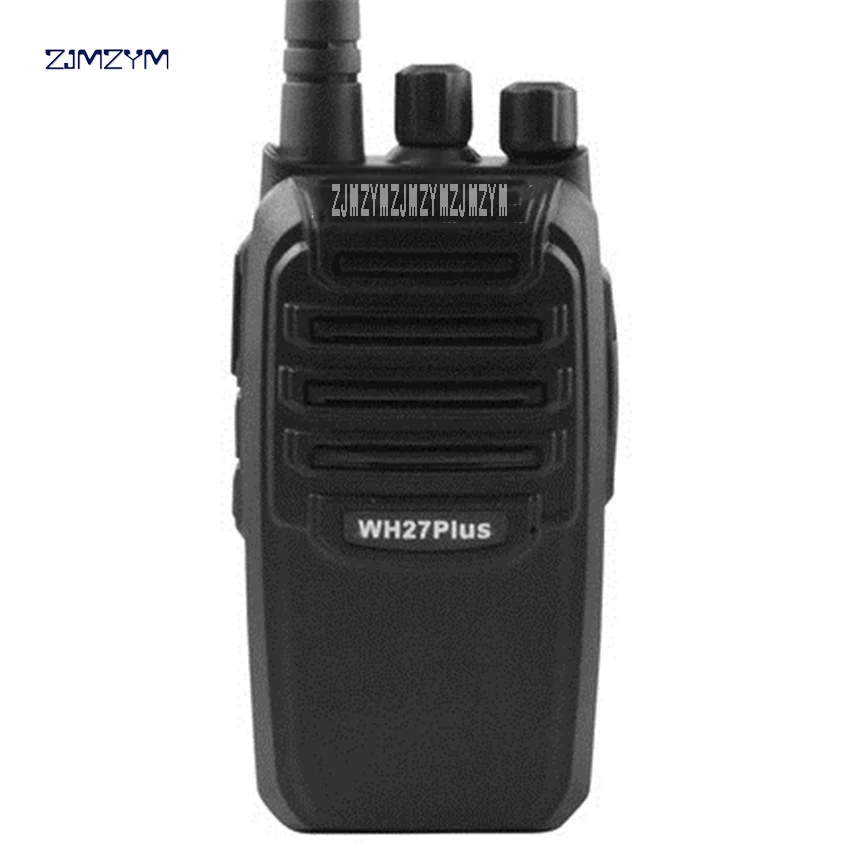 New WH27B Professional Walkie Talkie 3800mAh 6W Portable Ham Two Way Radio  403-470MHz Frequency 1.5-6km Call range Pagers