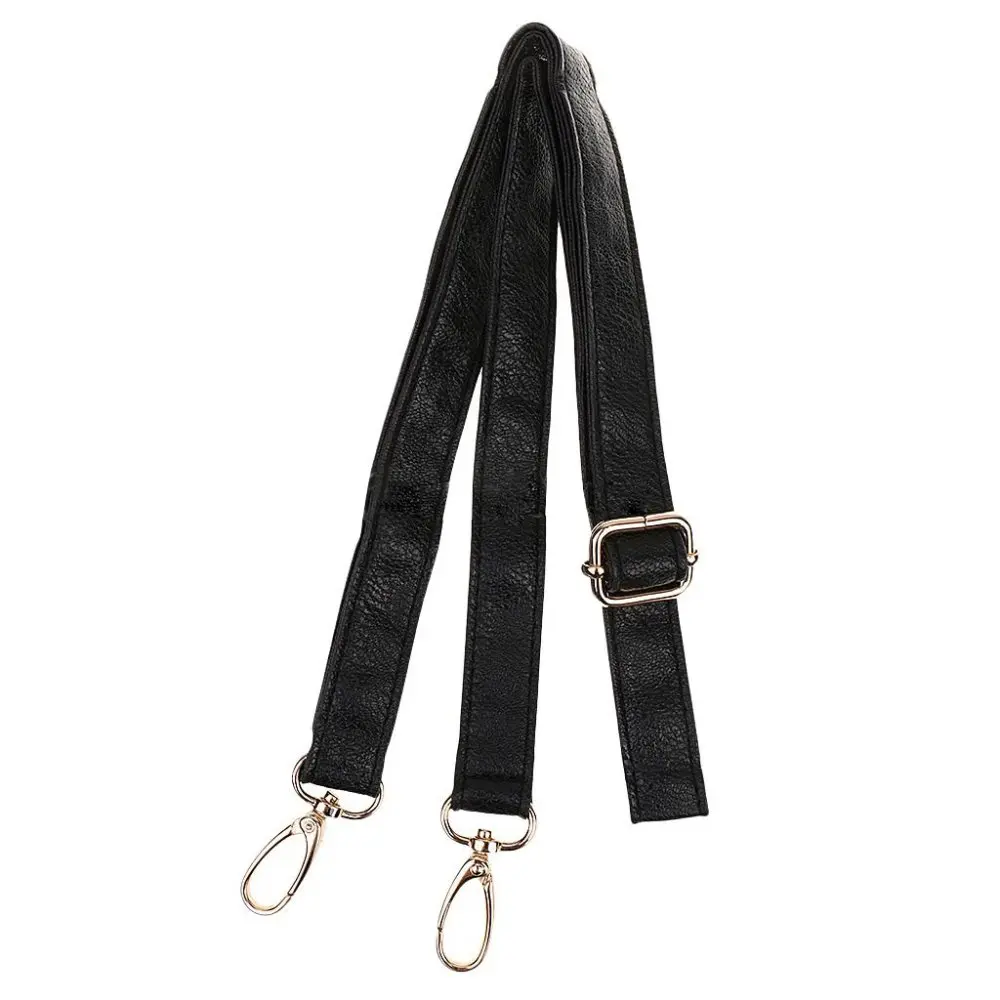 Bag Handle Replacement 120cm Detachable Bags Strap Women Girls Adjustable Leather Shoulder Bag Part Accessories Gold Buckle Belt