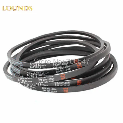 Imagem -02 - Clássico Envolvido V-belt B2007li B2032li B2057li B2083li B2108li B2134li Indústria Borracha Preta b tipo Vee v Cinto