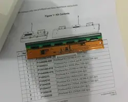 Cabezal de impresión de 203 DPI, zt210 nuevo cabezal de impresión original, sin soporte