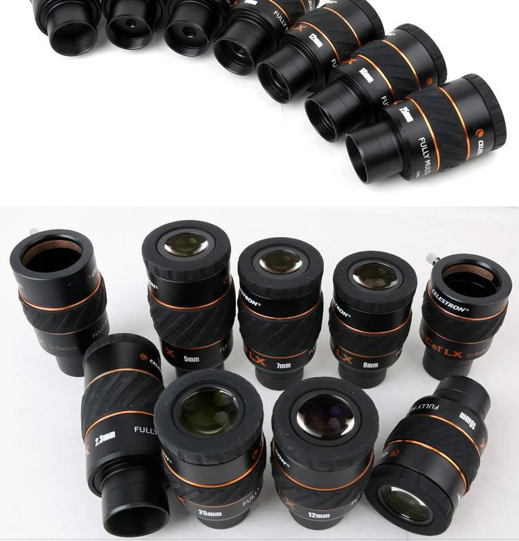 CELESTRON X-CEL LX 2.3MM EYEPIECE wide-angle high-definition large-caliber telescope eyepiece accessories price is one piece