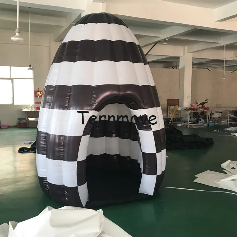 party inflatable photo booth,inflatable egg tent with led lights Mobile Square Show Display Cube Tent inflatable wedding tent