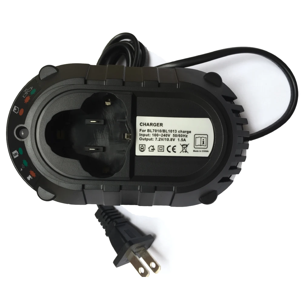 Imagem -05 - para Makita Bl1013 Bl7010 Substituição Carregador de Bateria Bl1014 7.2v 10.8v Li-ion Bateria Dc10wa Elétrica Broca Ferramenta Elétrica