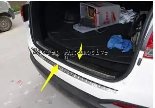 

Защитная накладка на задний бампер для KIA SORENTO 2015 2016, 2 шт.