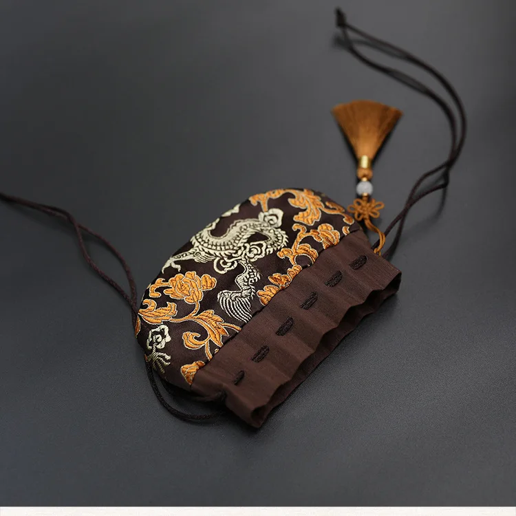 Silk High Quality Chinese Style Palace Sachet Bag Retro Series Palace Sachet Bag Tassel Jewelry Bags Car Decoration Gift Bag