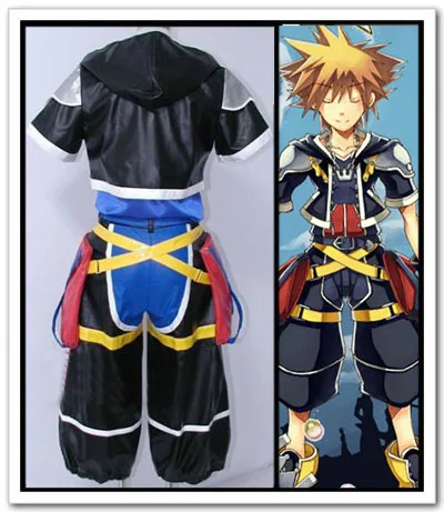 Anime Kingdom Hearts Cosplay - Kingdom Hearts 2 Sora cosplay costume 11