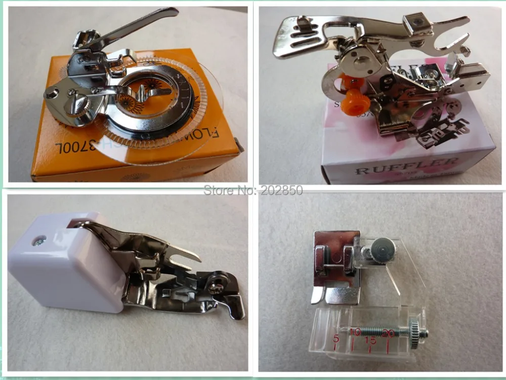 

Free Shipping Made in Taiwan sewing presser foot,sewing presser foot set, high quality ,4 piece/lot