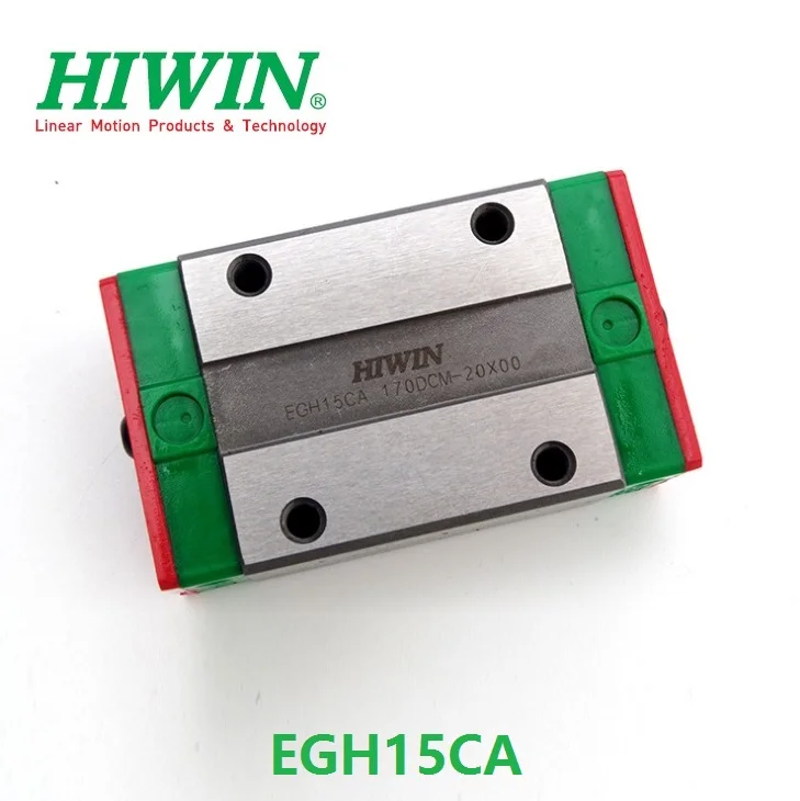 6pcs/lot 100% original HIWIN block EGH15CA slider block for EGR15 linear guide rail for CNC router EGH15 CA