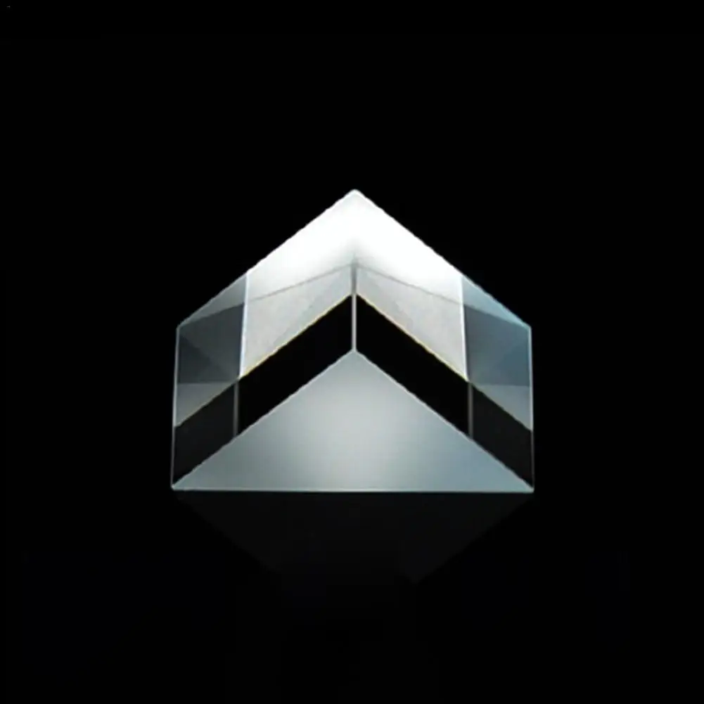 Kính Quang Học Tam Giác Lăng Kính Góc Isosceles Lăng Kính Ống Kính Quang Học K9 Chất Liệu Thủy Tinh Thử Nghiệm Cụ 10Mm * 10Mm * 10Mm