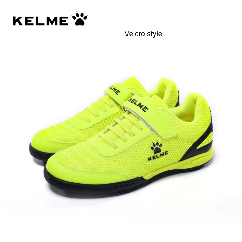 KELME Kid\'s Soccer Shoes HG Sole Football Boots Soccer Sneakers Light Training Shoes Children Sportswear Brand 6873003