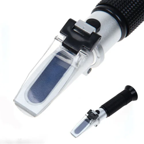 Refractometer Sugar Meter Saccharimeter Measure Sweetness Salinometer Cutting Fluid Density Concentration Meter 0-32% Brix