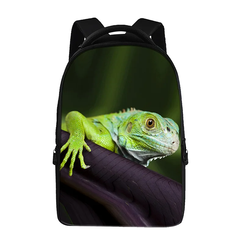 

Animal lizard prints Backpacks For Teens Computer Bag Fashion School Bags For Primary Schoolbags Fashion Backpack Best Book Bag