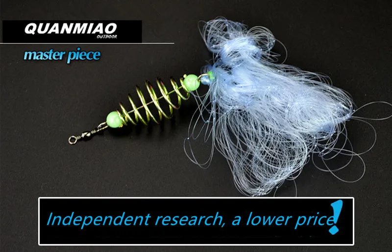 

2PCS Spring Connector Folding Fishing Net With Luminous Beads Carp Fishing Fish Trap Fishing Tackles rede de pesca