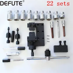 22pcs common rail injector disassemble tool diesel injector dismounting tools common rail repair tools