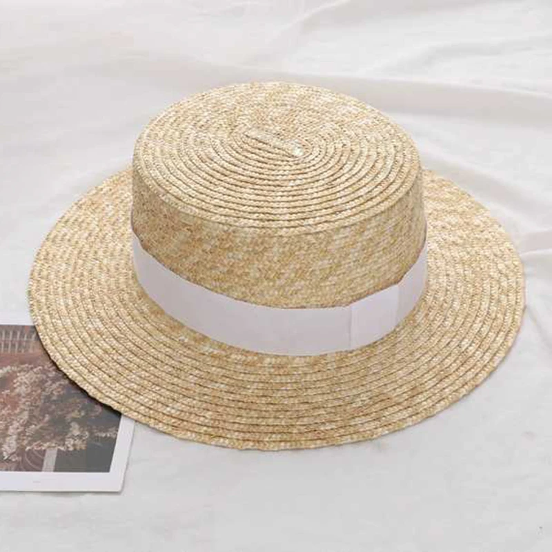 2019 Summer Women Wide Brim Straw Hat Fashion Chapeau Paille Lady Sun Hats Boater Wheat Panama Beach Hats Chapeu Feminino Caps