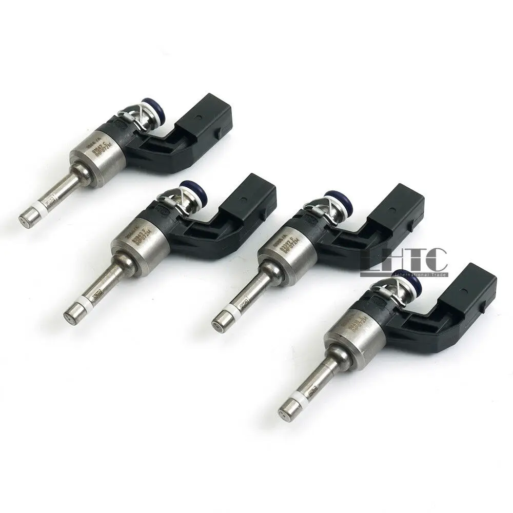 4x 03C906036m Fuel Injectors Nozzles OEM Genuine For V W Je tta GLI Golf G TI Tiguan EOS AUDI A3 SKODA SEAT 1.4 TSI TFSI EA111