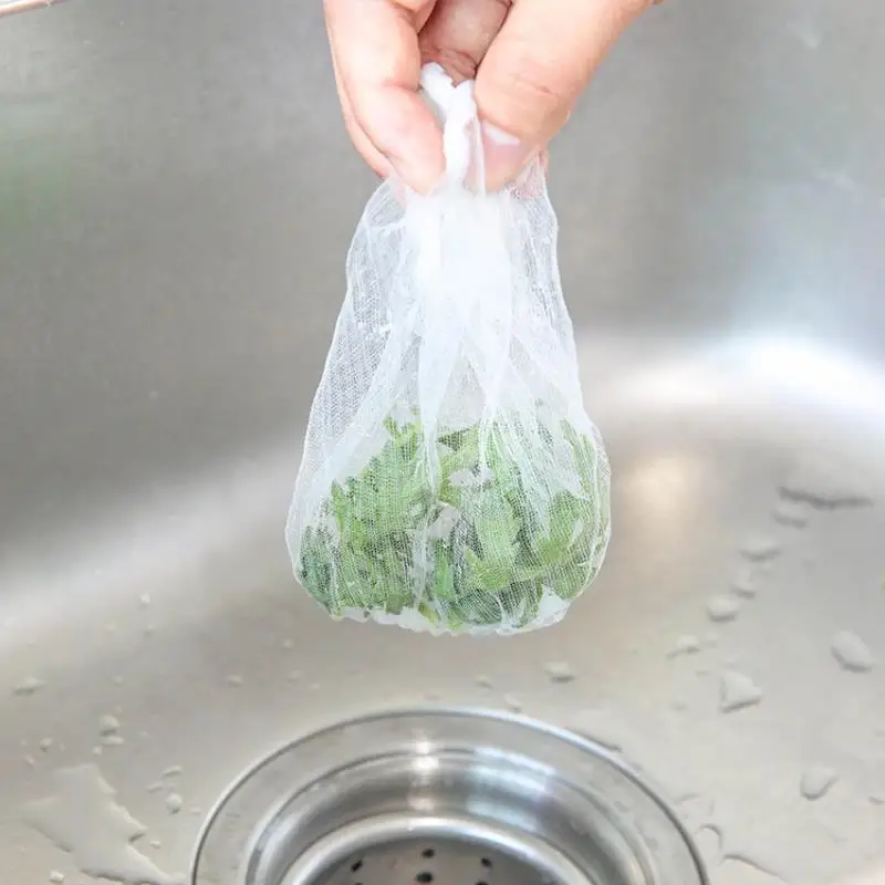 30/100pc Kitchen sink filter garbage bag pool drain anti-clogging filter colanders