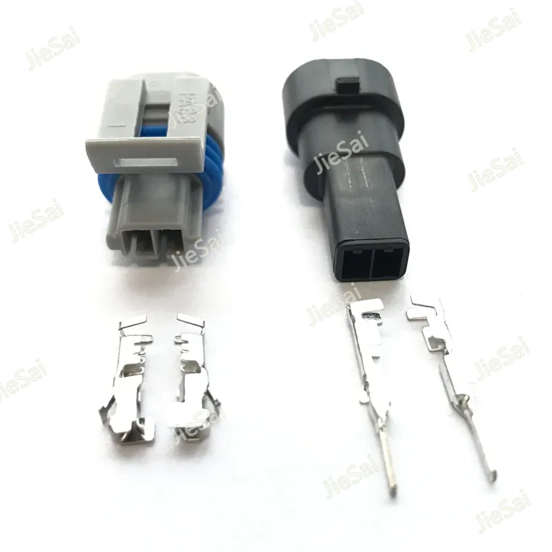 12162197 GM TPS 2 Pin Automotive Connector Waterproof Electrical Sensor Connector Female Male Socket With Terminals