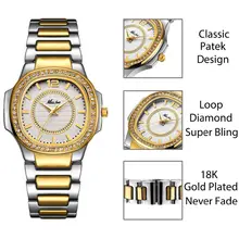 Women’s Elegant Diamond Quartz Watch #4