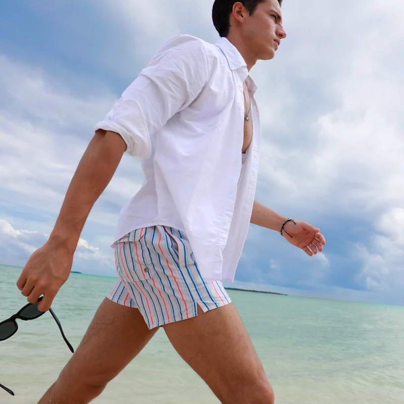 Gailang-Short de plage pour homme, maillot de bain décontracté, caleçon de marque, 2016