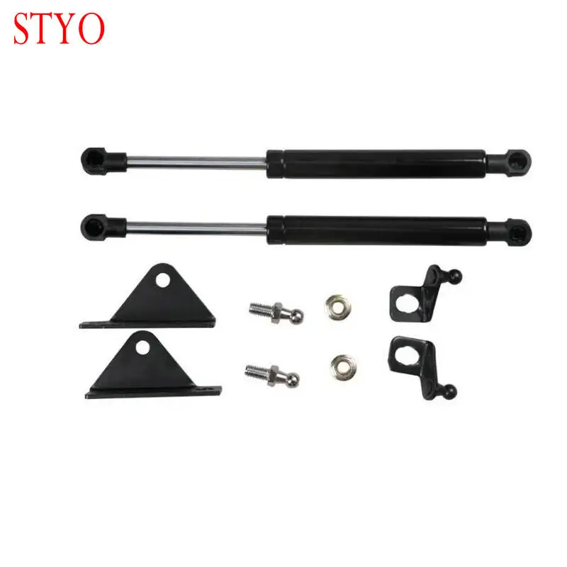 STYO Car  2PCS Hood Cover Hydraulic Rod Strut Rod Telescopic Rod Engine Cover Support For Toyota1 C-HR CHR 2016 2017 2018 2019