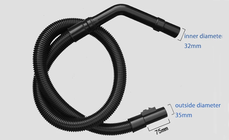 Kit de accesorios para aspiradora, manguera con mango para SANYO, BSC-1200A, BSC-1250A, SC-298T