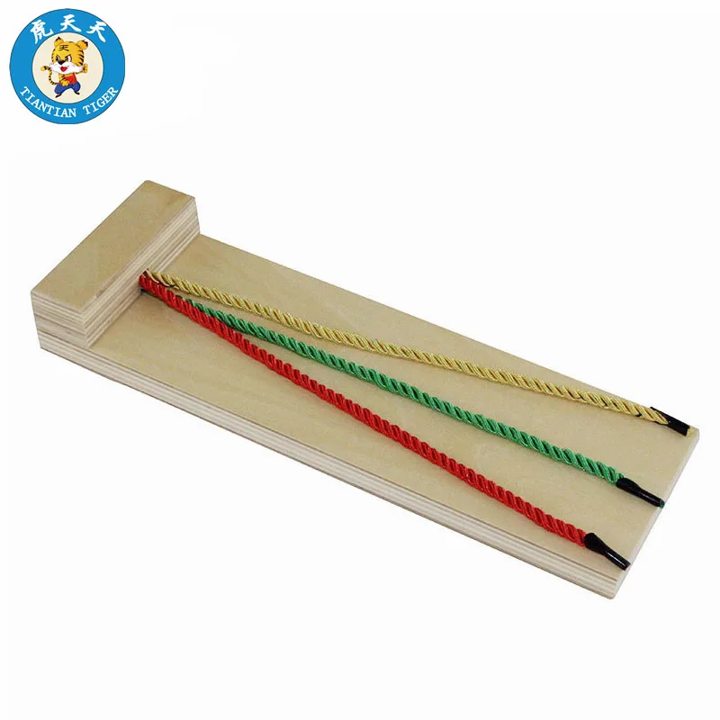 Montessori Baby Early Educational Wooden Toys Preschool Training Practical Life Braiding Board