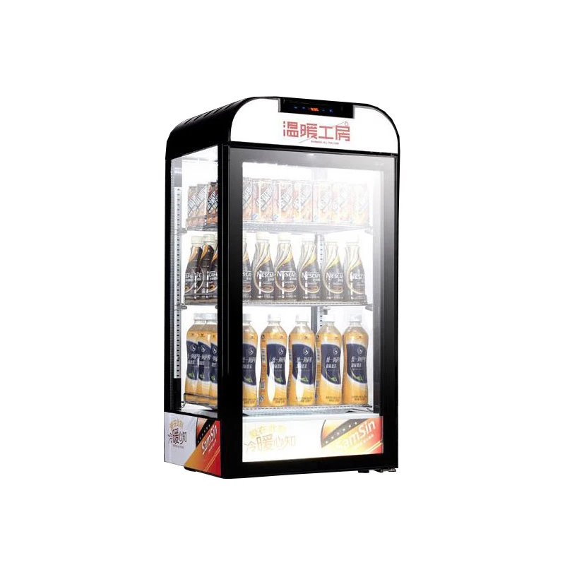 

Commercial Insulation Heating Cabinet Display Holder Drink Showcase Heat Preservation Box Beverage cabinet