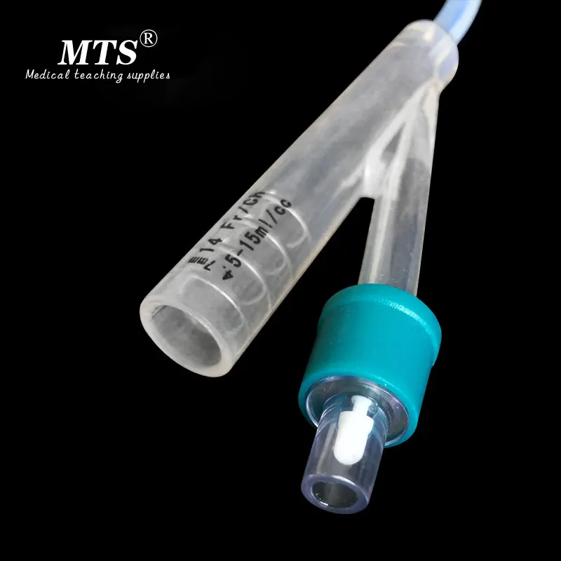 MTS 10pcs/Lot Medical Silicone Foley Catheter Urology Male and Famale 2 way Urinary Tube Clinical Teaching Traumatic Pistol