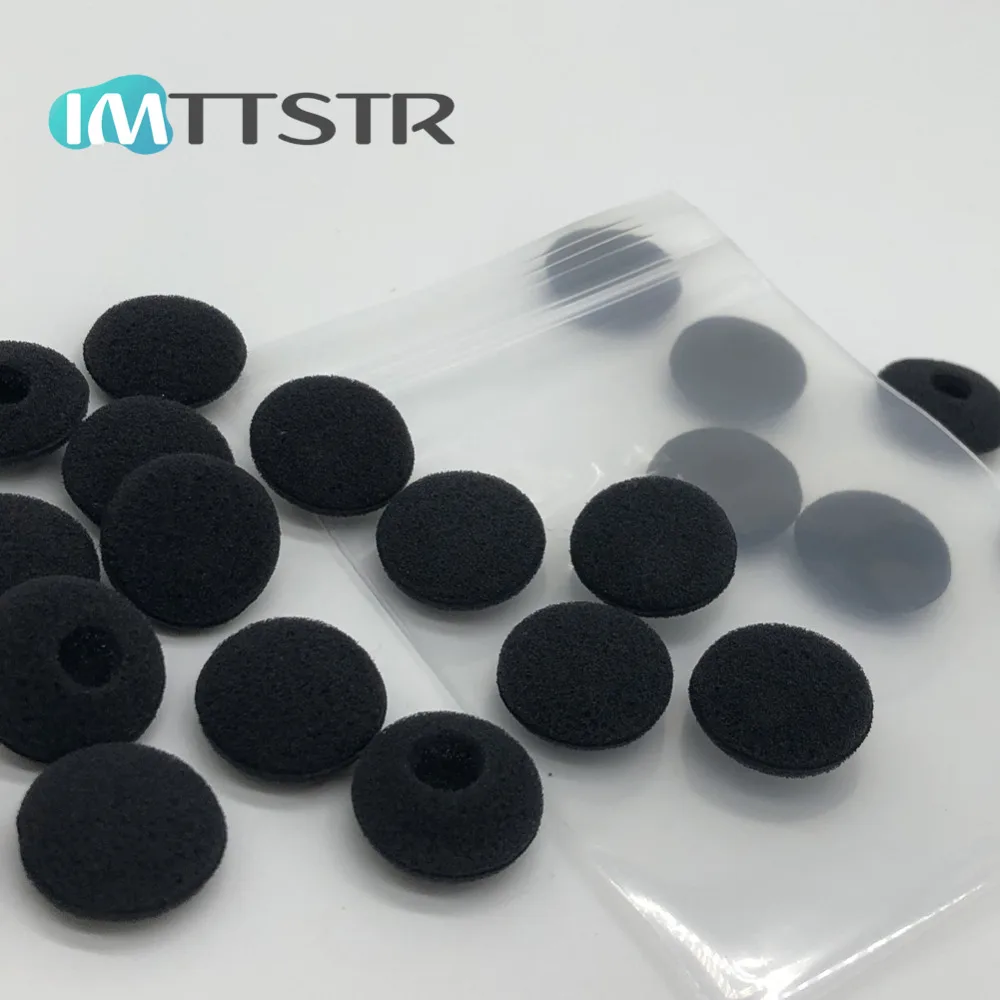 18mm Soft Foam Sponge Ear Tip Cover Replacement Earbud Covers for Bang & Olufsen A8 A-8 B&O Earphones Sleeve