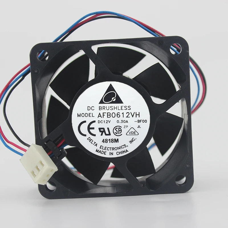 

Original AFB0612VH 12V 0.30A 6025 2/3 wire server cooling fan