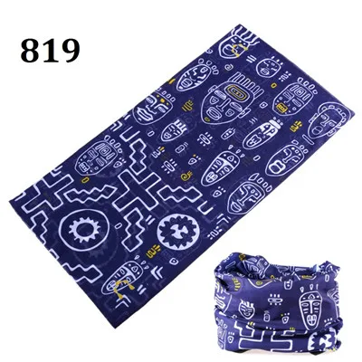 Novelty Multi-color Seamless Bandanas Headwear Scarf Magic Headband  Face Mask Wrap Bicycle Headscarf Frauen Schal