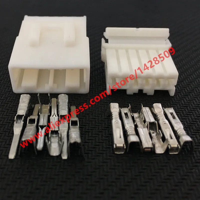 1Set 6 Pin 174930-1 174923-1 Electric Motorcycle Plug Female Male Automotive Connector