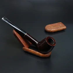 Handmade Solid Red Wood Portable Foldable Pipes Rack Holders Tobacco Smoking Pipe Stand Smoking Tools Accessories YFT18071401