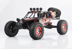 1:12 Scale 4WD Brushed Rc Car Electric Rock Racer Desert Off-Road Truck baja with 2.4GHz Radio System RTR