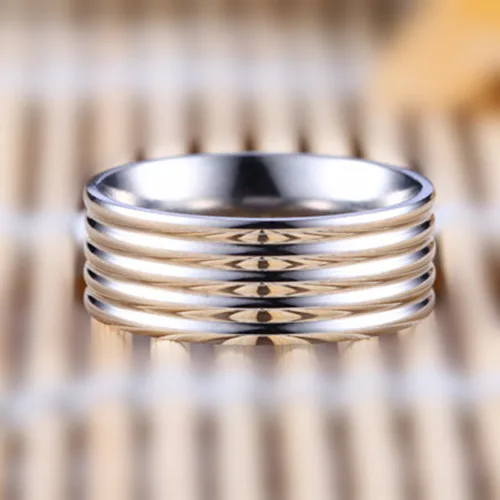 Wide Trendy Stainless Steel Ring For Woman And Man