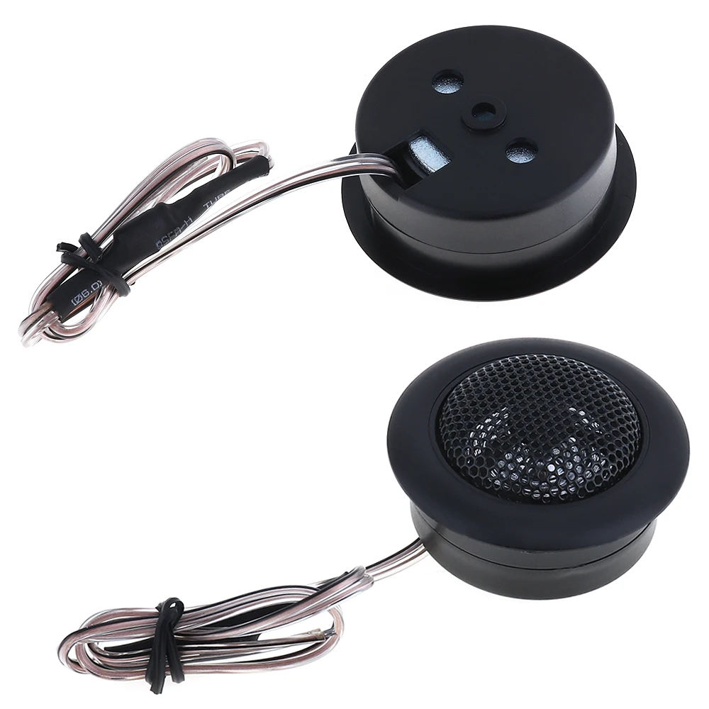 1Pair 800W YH-120 91dB Car Horn Dome Tweeter Audio Loudspeaker Car Stereo Treble Speaker for Cars