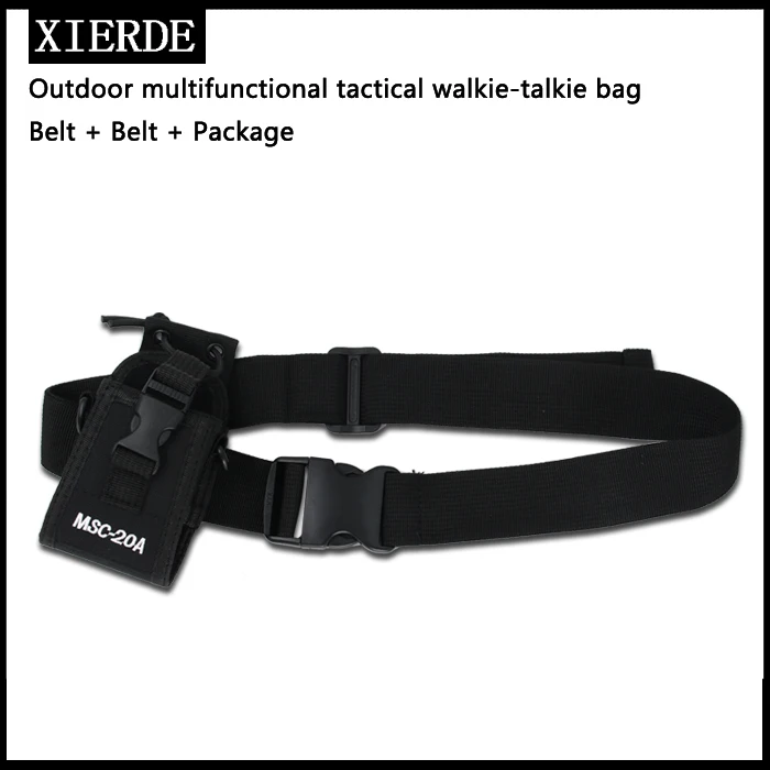 MSC-20A nylon Belt bag case bag for radio BaoFeng UV-XR UV-9R plus UV-5R UV-82 BF-888S ham two-way radio