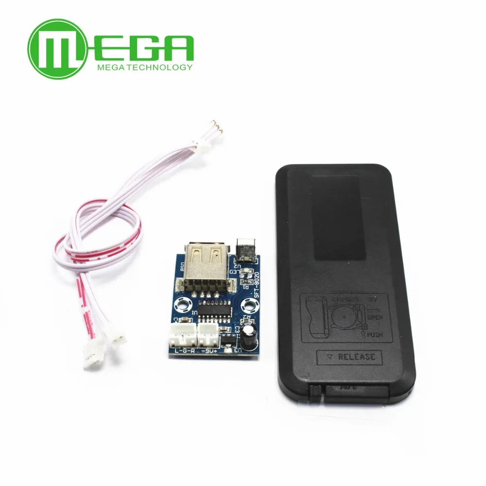 mini micro Lossless music decoder WAV+MP3 Decoding board 12V player USB sound card MP3 board+remote control Integrated Circuits